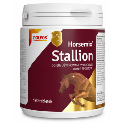 Horsemix Stallion 170 Tabletten Ergänzungsfutter für Hengste Vitamine Mineralstoffe Pferd Dolfos