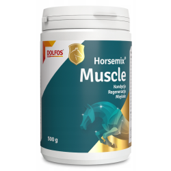 Horsemix Muscle 500 g Ergänzungsfutter für Pferde Muskelaufbau Regeneration Aminosäuren Dolfos