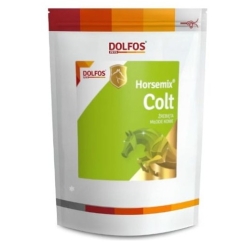 Dolfos Horsemix Colt 2 kg – Vitamin- und Mineralpräparat für Fohlen zur Unterstützung von Wachstum und Entwicklung.