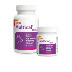 Dolfos Multical Plus MINI – Vitamine, Mineralstoffe & Aminosäuren für kleine Hunde, 90 Tabletten